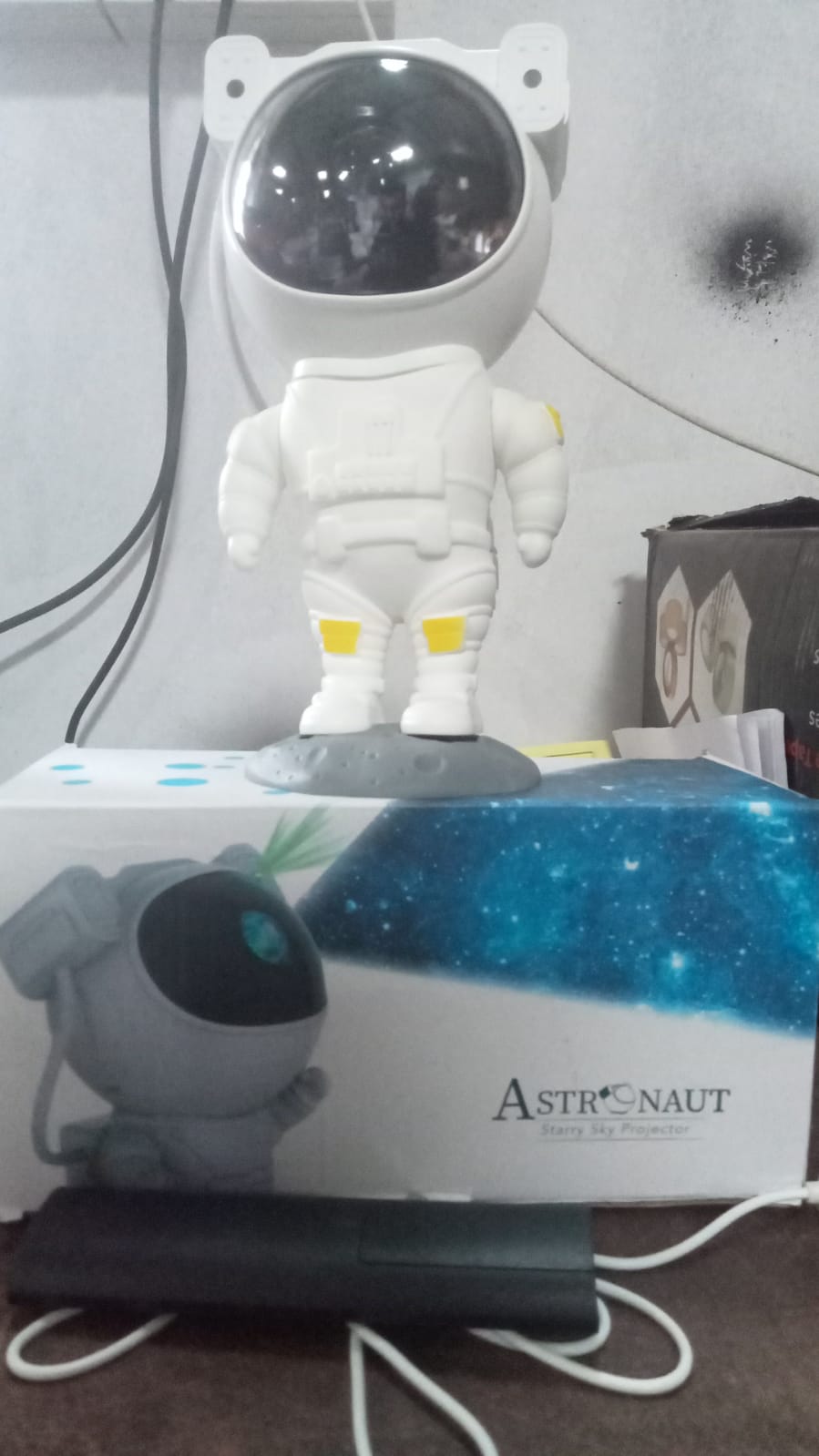 4530 Robot Sky Space Stars Light Astronaut Galaxy Projector, Night lamp, Bedroom, Kids, Projector, Remote Control, Star Projector Will Take Children's to Explore The Vast Starry Sky for Adults, raksha bandhan, Diwali Gift 4530 Robot Sky Space Stars Light Astronaut Galaxy Projector, Night lamp, Bedroom, Kids, Projector, Remote Control, Star Projector Will Take Children's to Explore The Vast Starry Sky for Adults, raksha bandhan, Diwali Gift